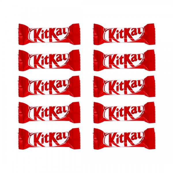 مینی شکلات کیت‌کت نستله (Kitkat Nestle) بسته 10 عددی 