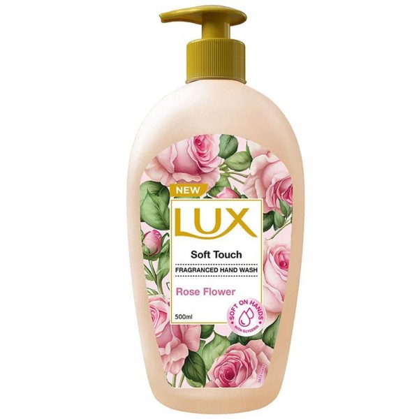 مایع دستشویی لوکس (Lux) Soft tuch مقدار 500 میلی‌لیتر