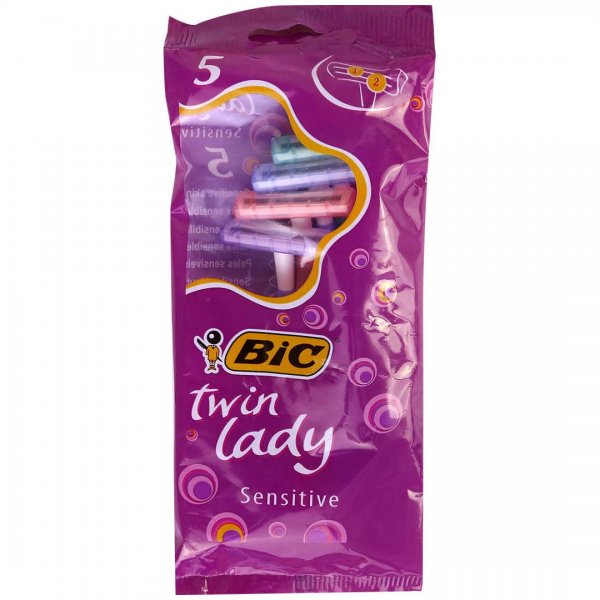 خودتراش Twin Lady بیک بسته 5 عددی